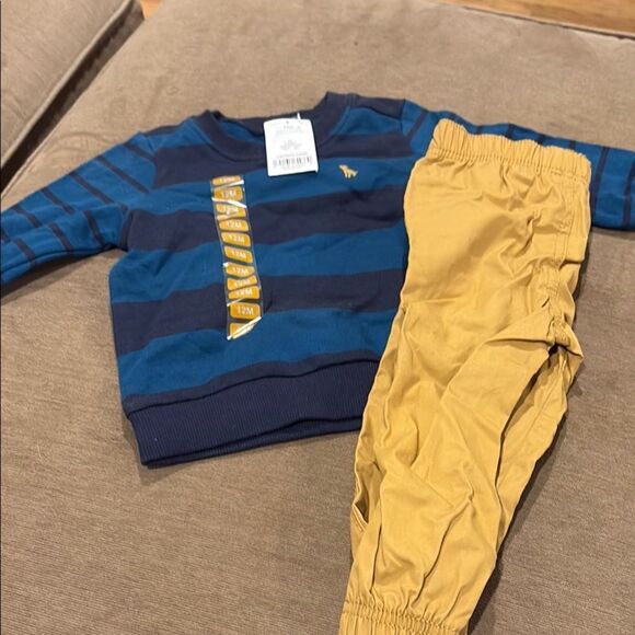 Carter's Yellow Sweatpants Comfortable Joggers - Picture 1 of 4